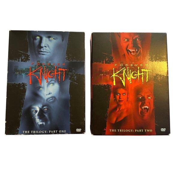 Forever Knight The Trilogy Part 1 & Part 2 DVD Box Set - Picture 1 of 9